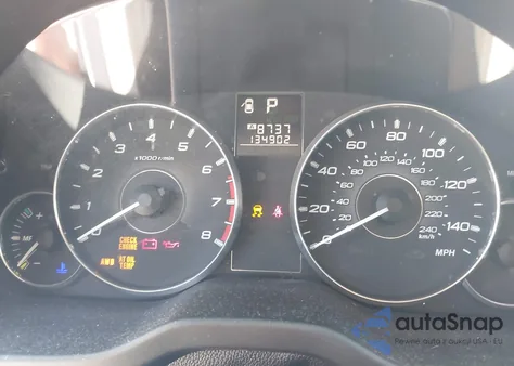 2012 Subaru Outback 2.5I z USA, uszkodzony, nr VIN 4S4BRCAC8C3263070